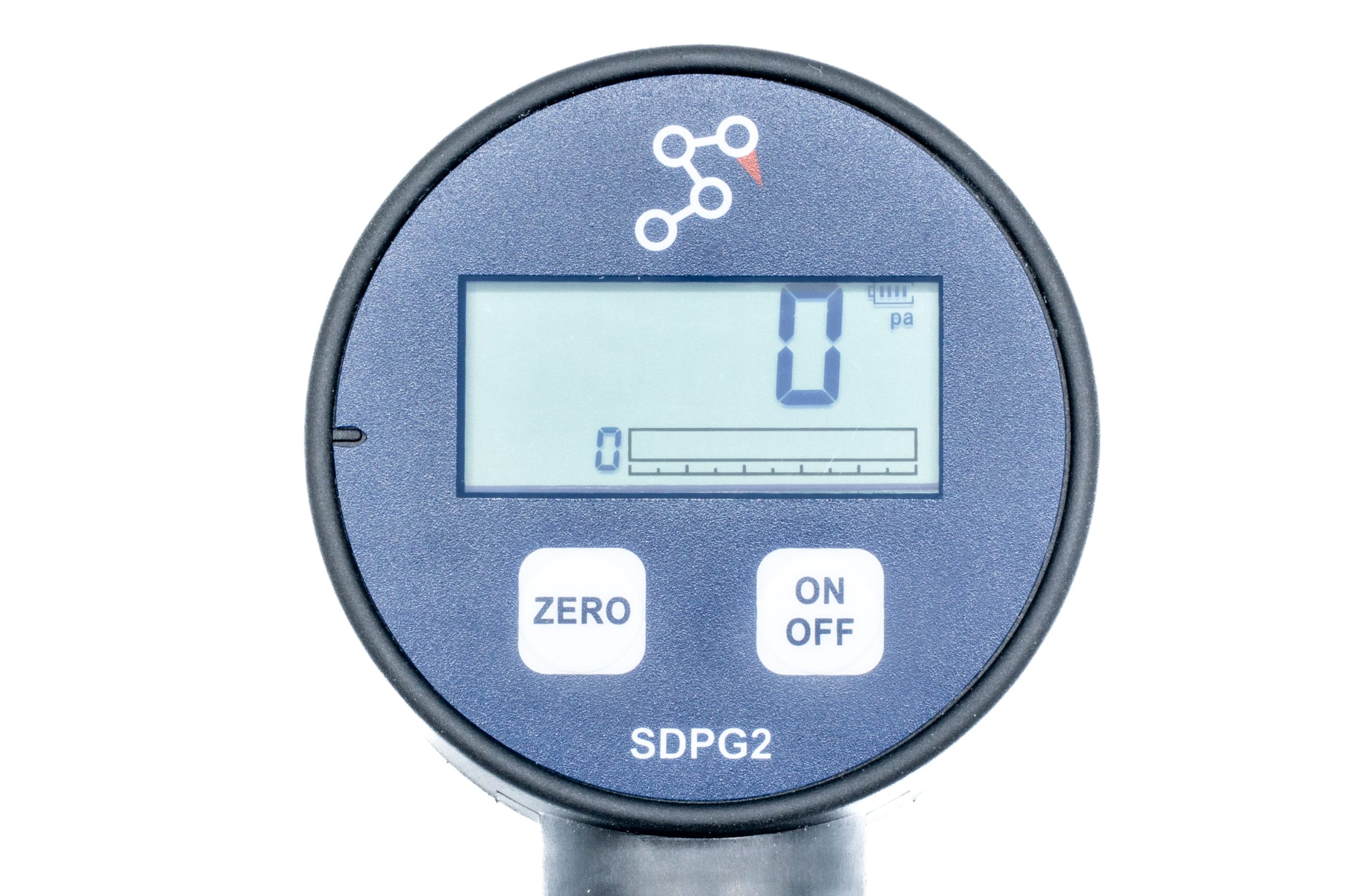 SDPG500 Series digital pressure gauge close up of display